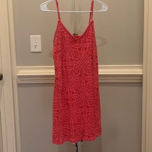 Plink lace Spaghetti strap dress